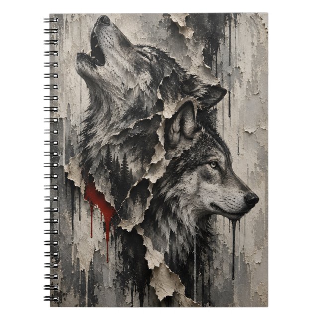 Cuaderno Dos Lobos, Un Corazón (Frente)