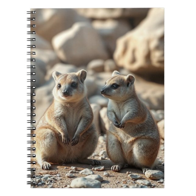 Cuaderno Dos Rottnest Australianos Es Land Quokkas, (Frente)
