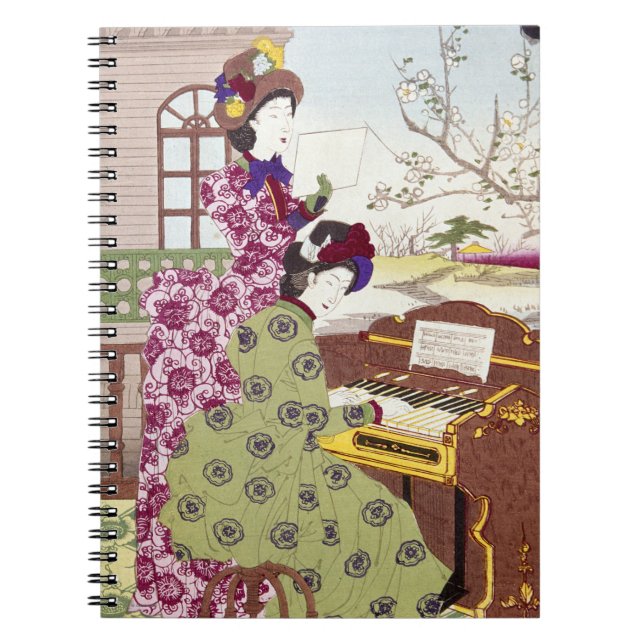 Cuaderno Dos señoras japonesas, C1890 (Frente)