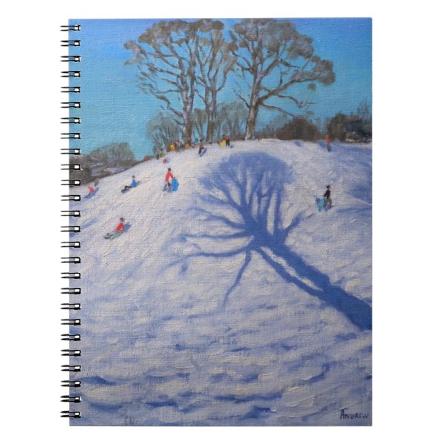Cuaderno Dos sombras Bolehill Wirksworth 2009 del árbol (Frente)