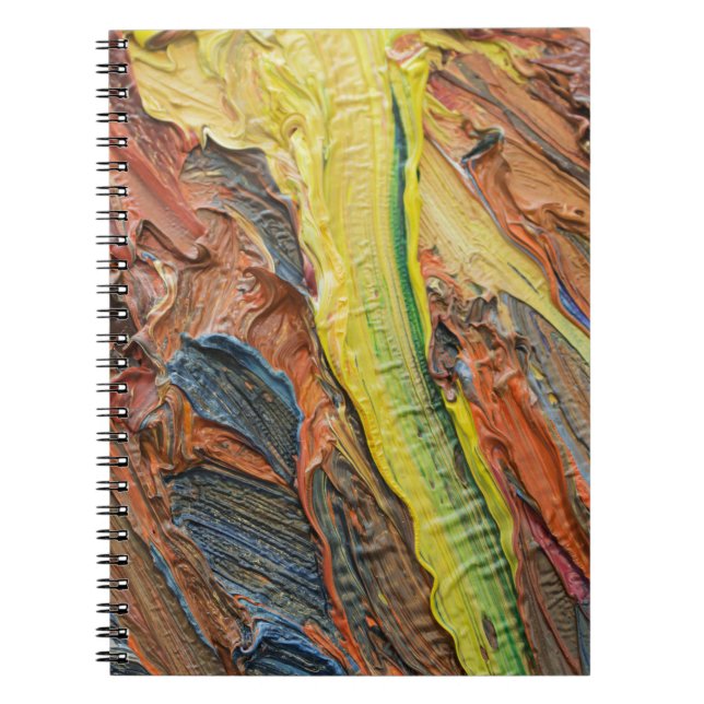 Cuaderno Dos Vaqueros galopando y rotando a través del dese (Frente)