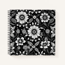 Cuaderno Dosis de margarita en B&W 