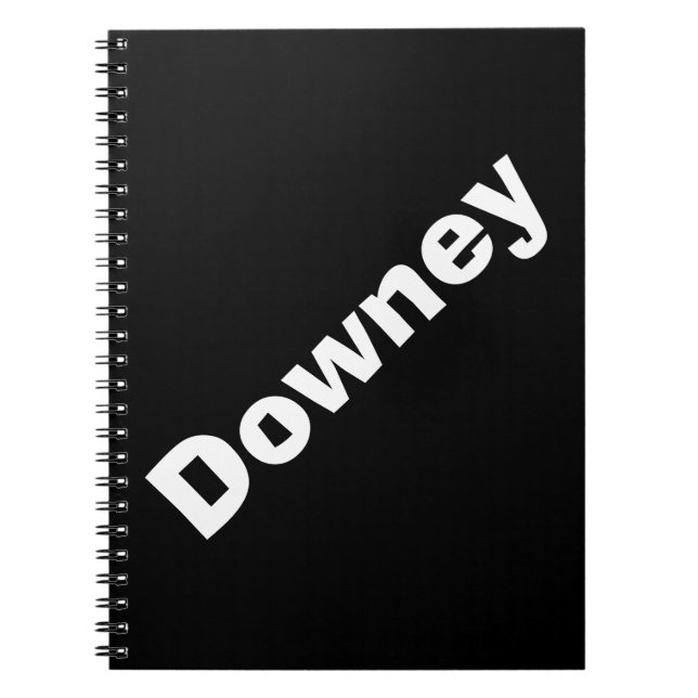 Cuaderno Downey (Frente)