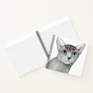 Cuaderno Downton Cat   Bejeweld