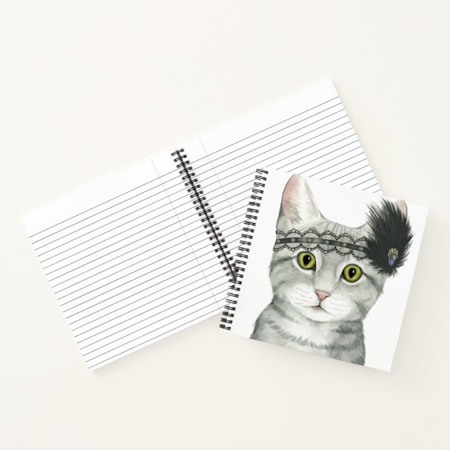 Cuaderno Downton Cat | Bejeweld Con Lace (Interior)