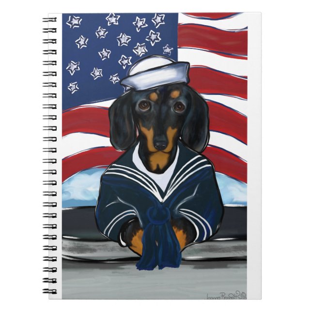 Cuaderno Doxie Sailor (Frente)