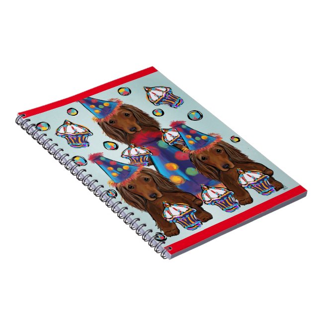 Cuaderno Doxies rojos (Lado Derecho)
