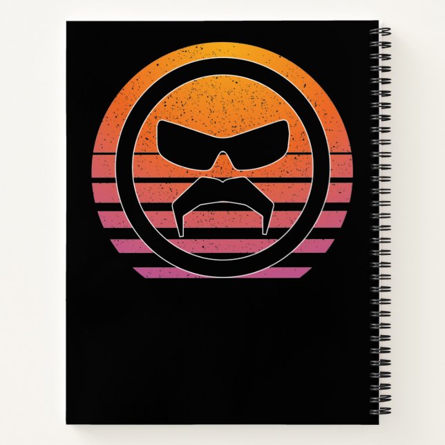 Cuaderno Dr. Olvidar la Violencia Velocidad Momentum T-Shir (Reverso)