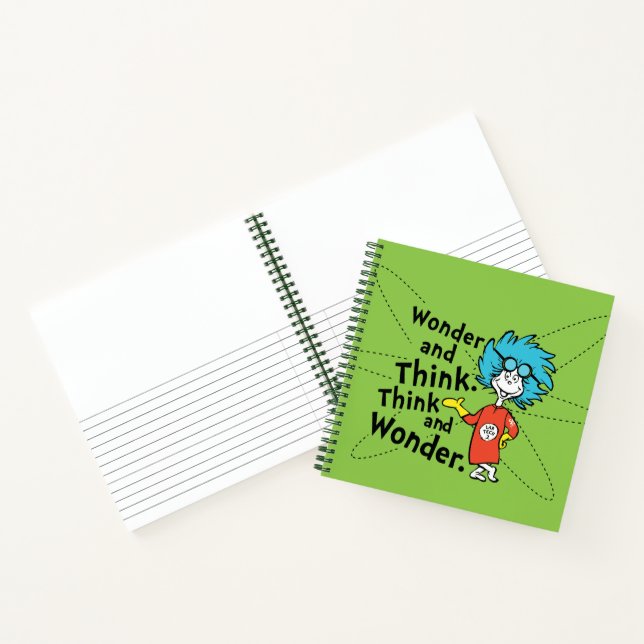 Cuaderno Dr. Seuss | Asombrar y Pensar. Pensar y Asombrar. (Interior)