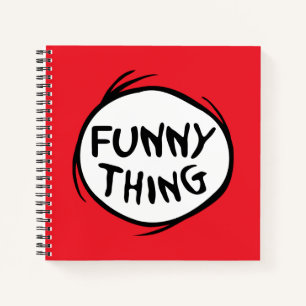 Cuaderno Dr. Seuss   Cosa Uno Cosa Dos - Cosa Divertida