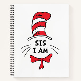 Cuaderno Dr. Seuss   Gato en el Gorra - Sis I am