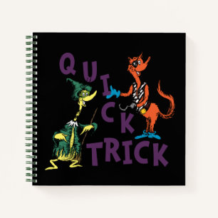 Cuaderno Dr. Seuss   Gráfica de Halloween de truco rápido