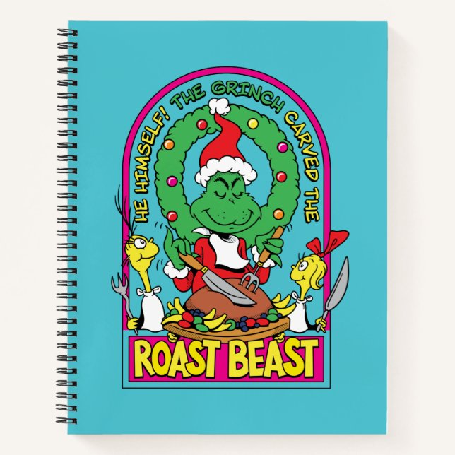 Cuaderno Dr. Seuss | Gráfico de Asado Bestia (Anverso)