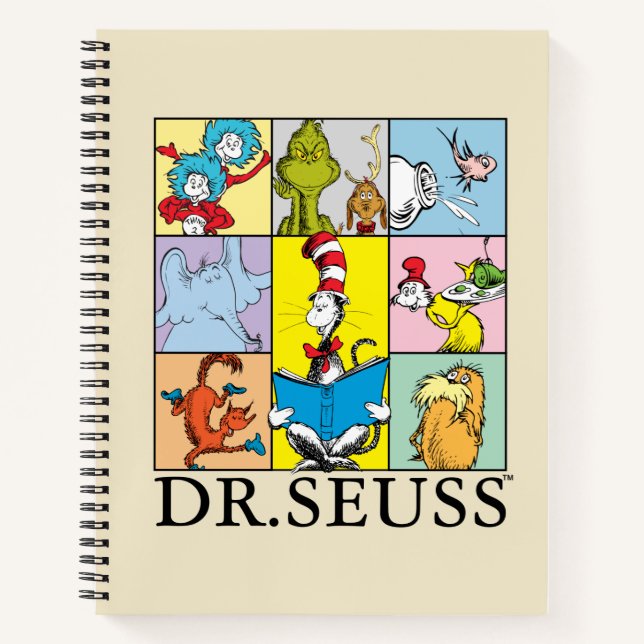 Cuaderno Dr. Seuss | Gráfico de historias (Anverso)