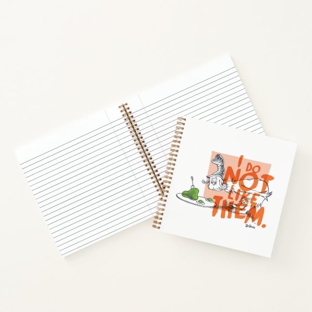 Cuaderno Dr. Seuss Guy-Am-I "No Me Gustan" (Interior)