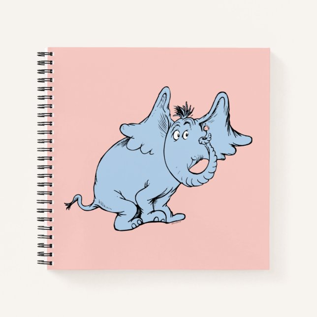 Cuaderno Dr. Seuss | Horton de lado (Anverso)