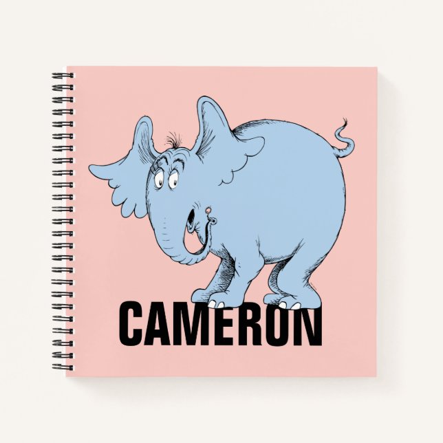 Cuaderno Dr. Seuss | Horton Hears Whats (Anverso)