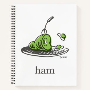 Cuaderno Dr. Seuss Huevos verdes con jamón