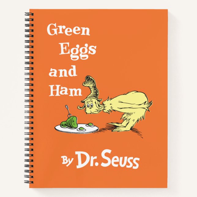 Cuaderno Dr. Seuss | Huevos verdes y jamón (Anverso)