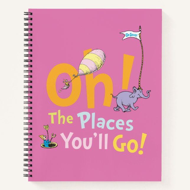 Cuaderno Dr. Seuss | ¡Oh! El desfile de los lugares (Anverso)