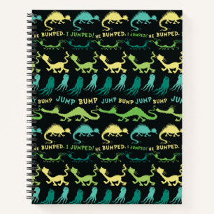 Cuaderno Dr. Seuss Patrón de Halloween "Bump Jump"
