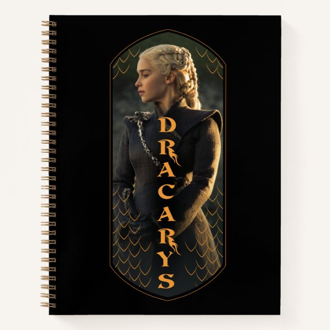 Cuaderno "Dracarys" Daenerys Targaryen Graphic (Anverso)