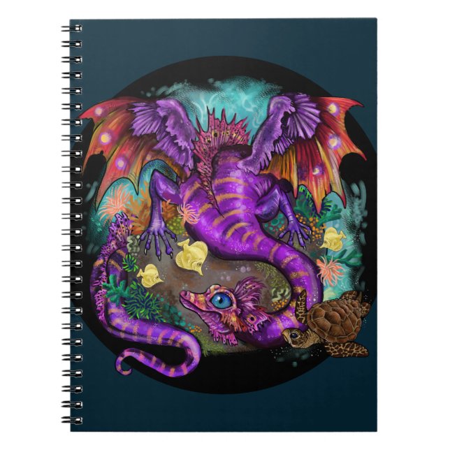 Cuaderno Dragón acuático (Frente)