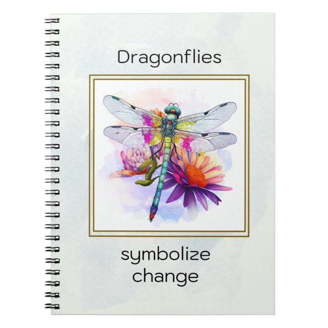 Cuaderno Dragón acuático contemporáneo (Frente)