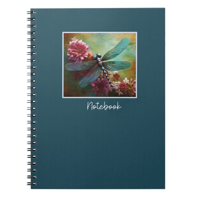 Cuaderno Dragón acuático verde (Frente)