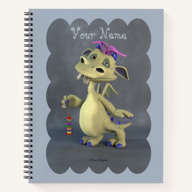 Cuaderno Dragón amarillo (Anverso)