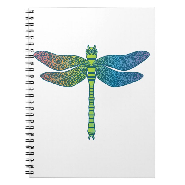 Cuaderno Dragón arcoiris (Frente)