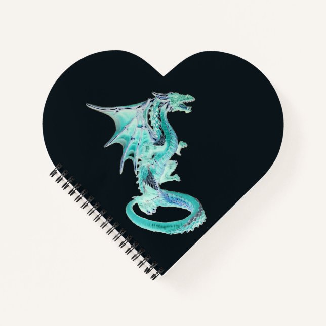 Cuaderno Dragón azul cielo (Anverso)