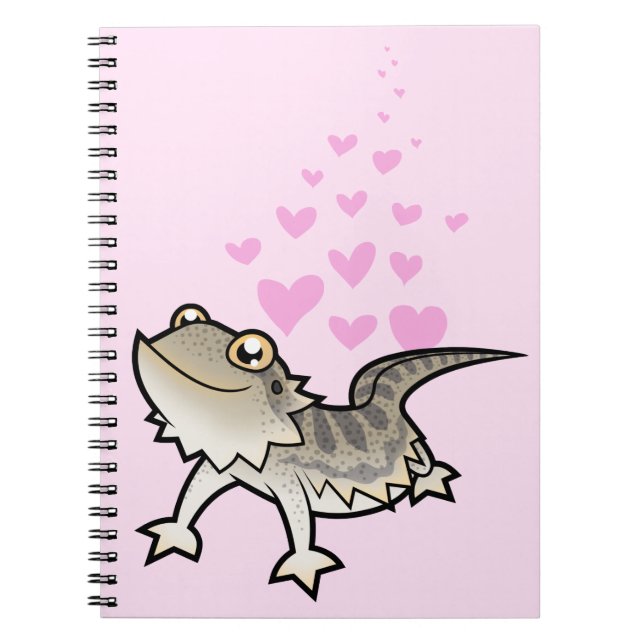 Cuaderno Dragón Barbudo / Dragón de Rankin Amor (Frente)