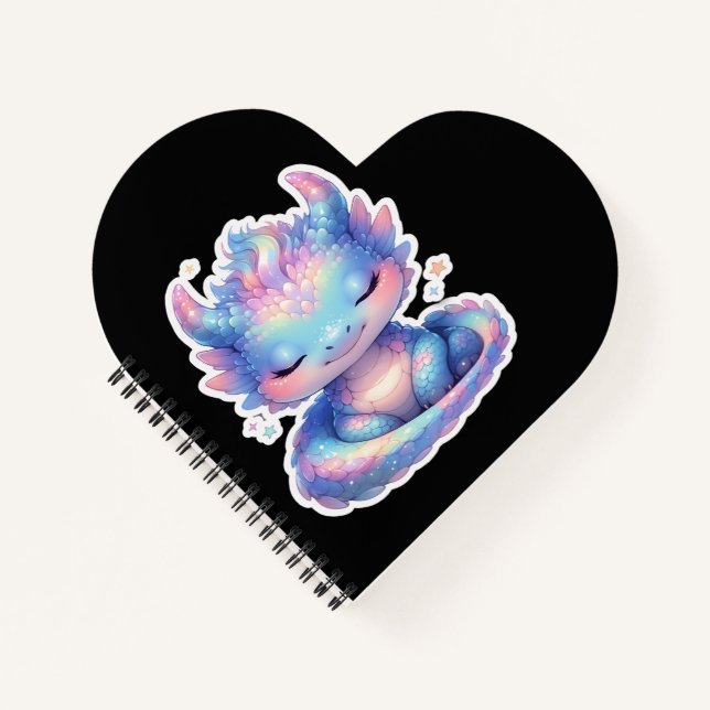 Cuaderno Dragón Bebé Pastelito Adorable (Anverso)