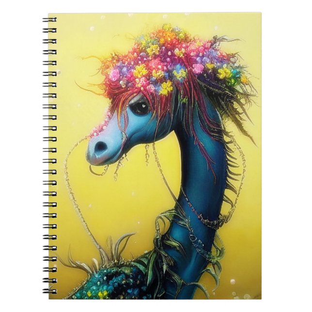 Cuaderno dragón bohemio de fantasía (Frente)
