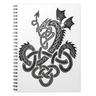 Cuaderno Dragón celta - Plata