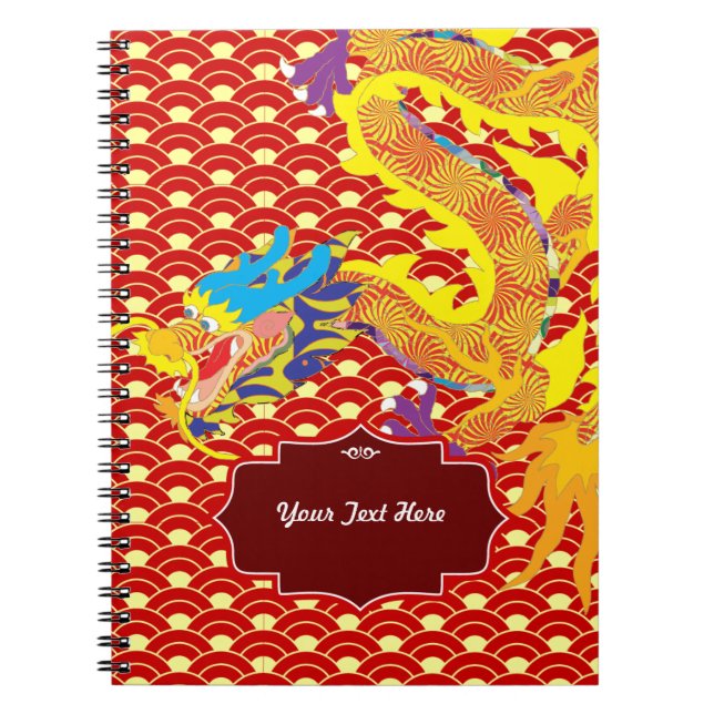 Cuaderno Dragón chino (Frente)
