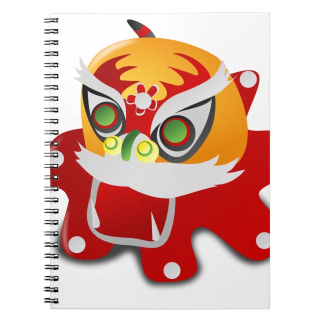Cuaderno dragón chino (Frente)