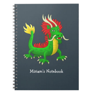 Cuaderno Dragón Chino Mitológico
