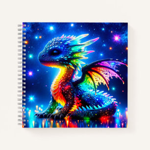 Cuaderno Dragón colorido