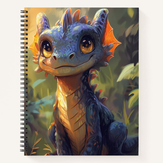 Cuaderno Dragón de bebé (Anverso)