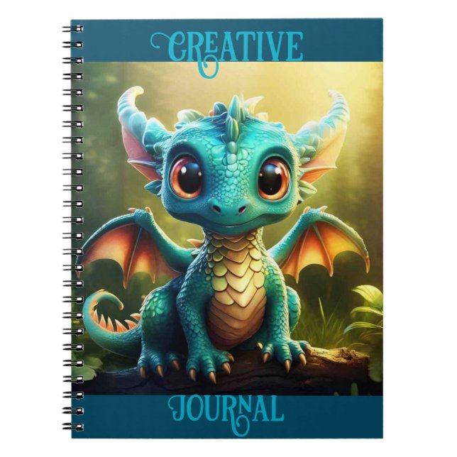 Cuaderno Dragón de bebé (Frente)