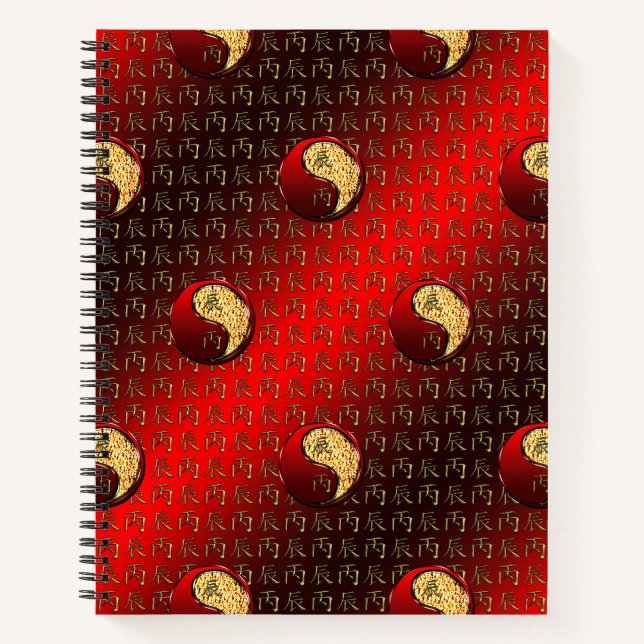 Cuaderno Dragón de Fuego (Anverso)