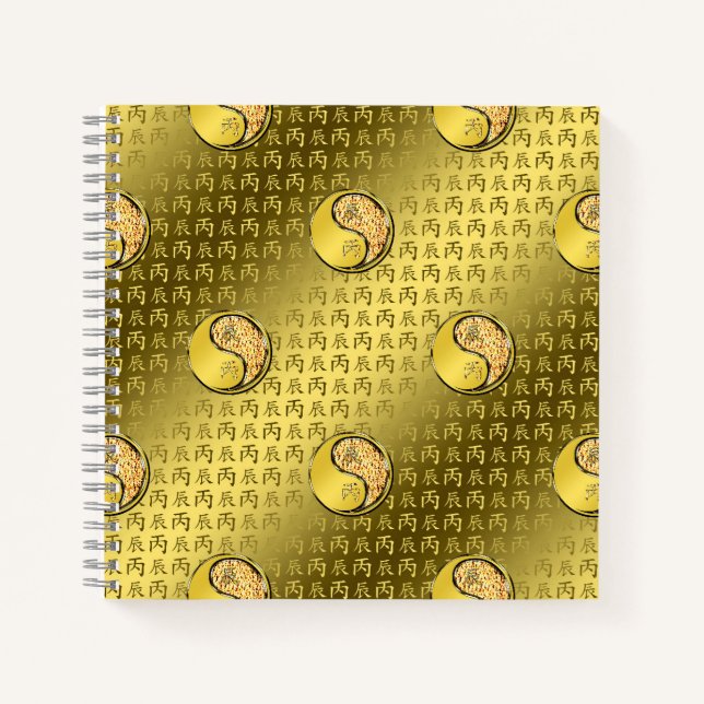 Cuaderno Dragón de Fuego (Anverso)