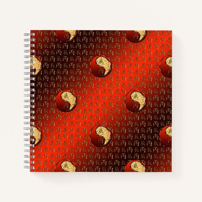 Cuaderno Dragón de Fuego (Anverso)
