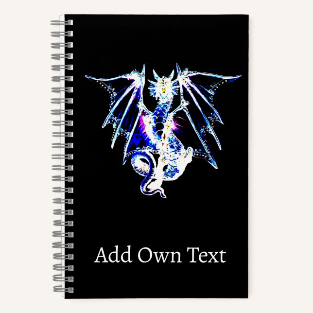 Cuaderno Dragón de la Marea de las Sombras Monstruo Marino  (Anverso)