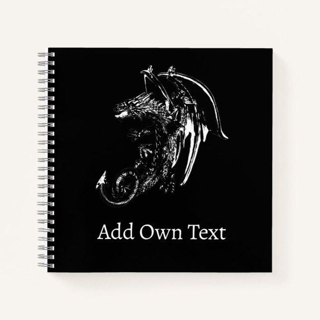 Cuaderno Dragón de la noche (Anverso)