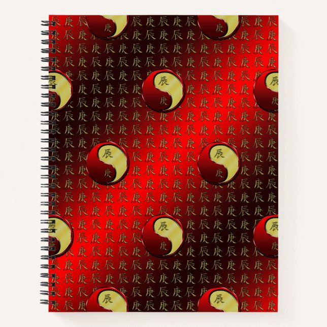 Cuaderno Dragón de Metal (Anverso)