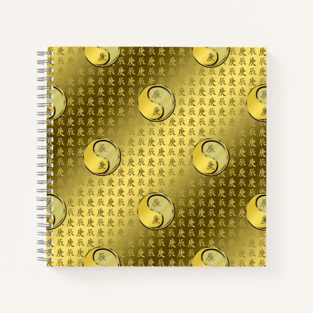 Cuaderno Dragón de Metal (Anverso)
