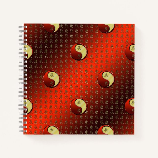 Cuaderno Dragón de Metal (Anverso)